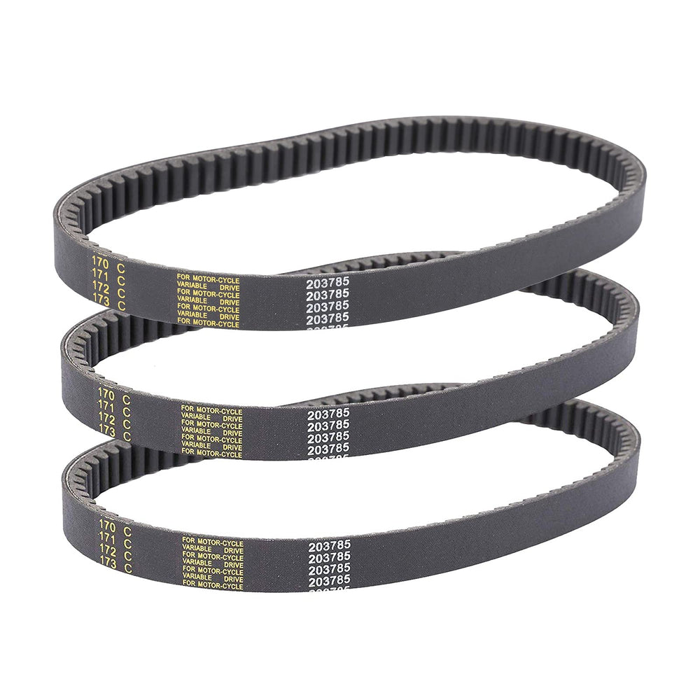 BLACKHORSE-RACING front packaging showing three belts and part compatibility benefits