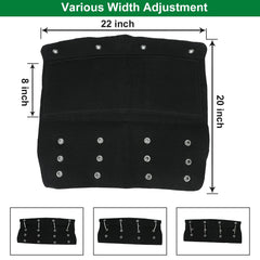 BLACKHORSE-RACING installed on curved metal step, demonstrates snug wrap fit