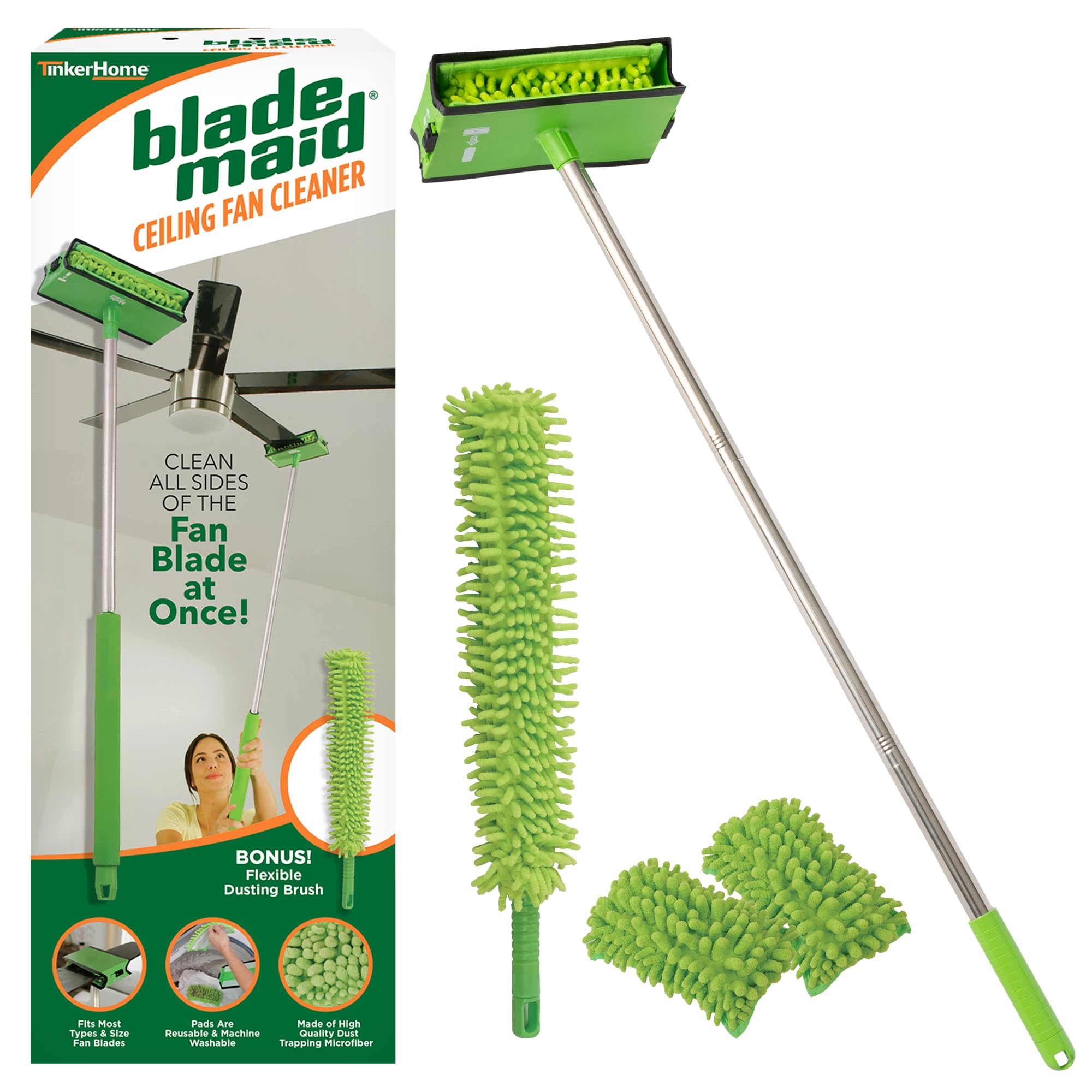 Blade Maid front packaging showing kit contents and benefits
