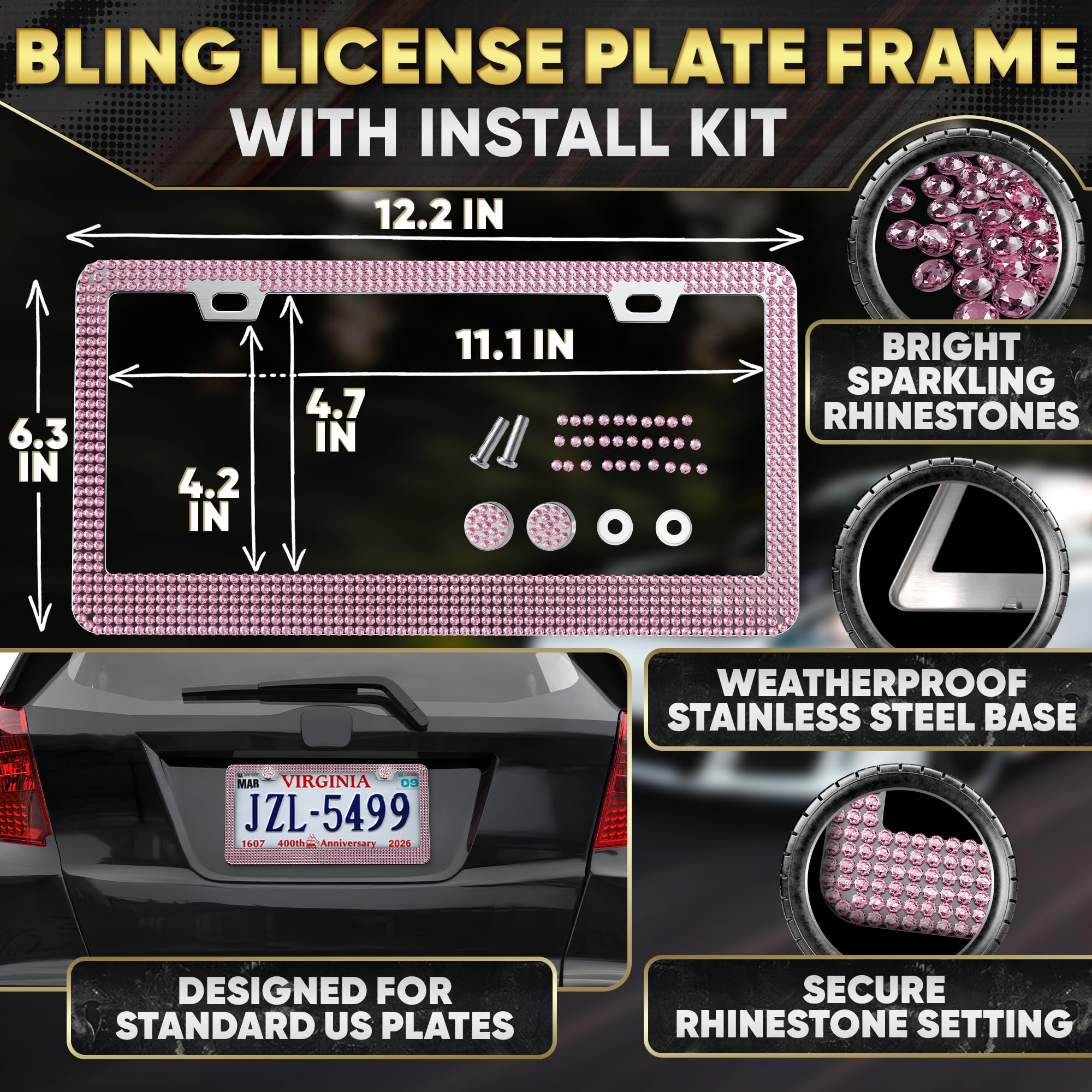 Bling Car Decor gift-style lifestyle scene showing set as present and surprise-and-delight benefit
