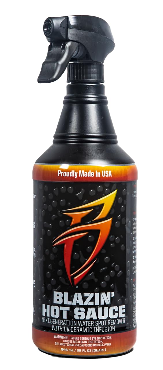 Bling Sauce front label showing product name and 32 oz size for easy identification and use