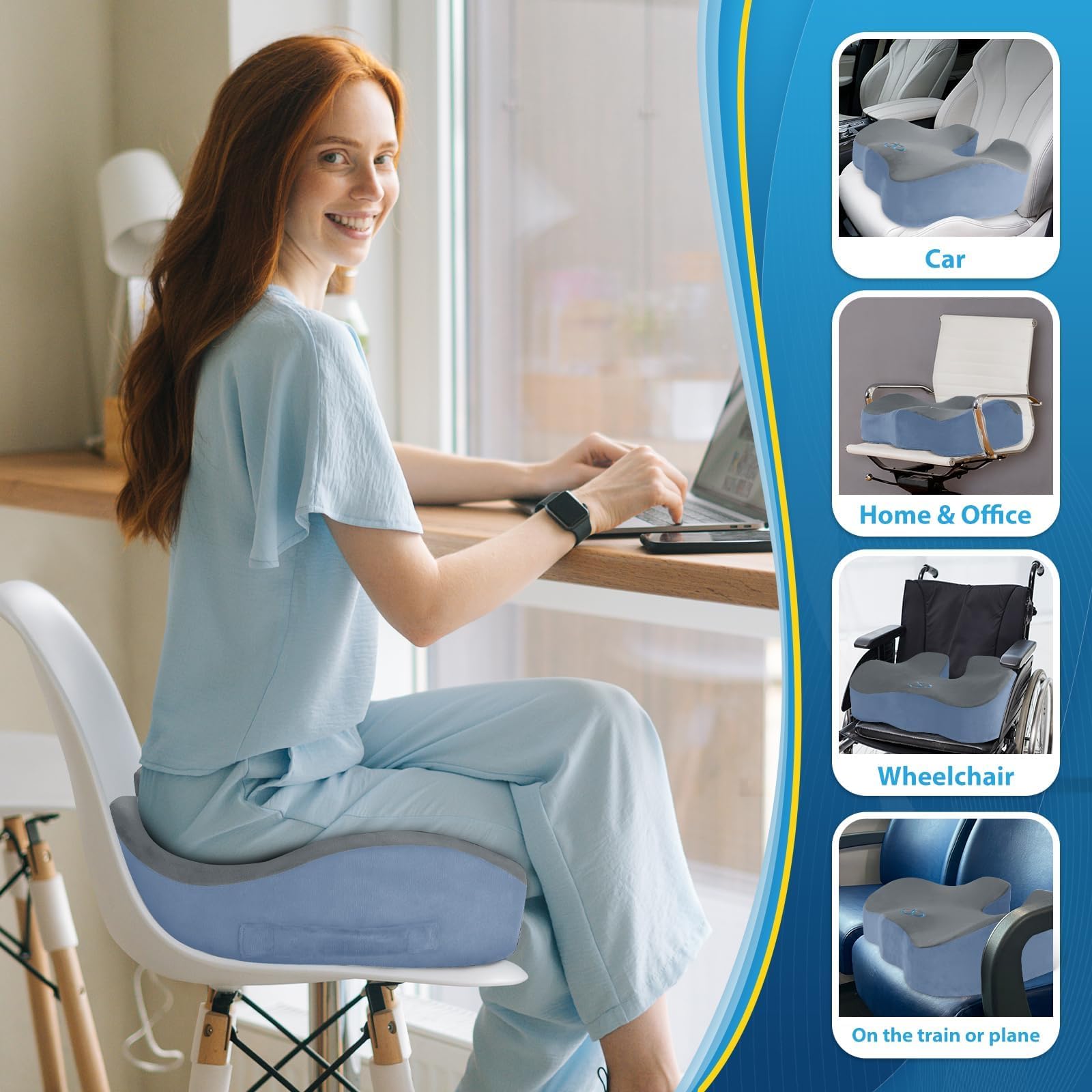 BlissTrends packaged cushion ready as a practical gift for comfort seekers