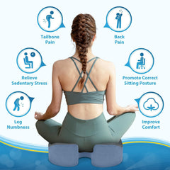BlissTrends side profile reveals ergonomic contour for better posture support