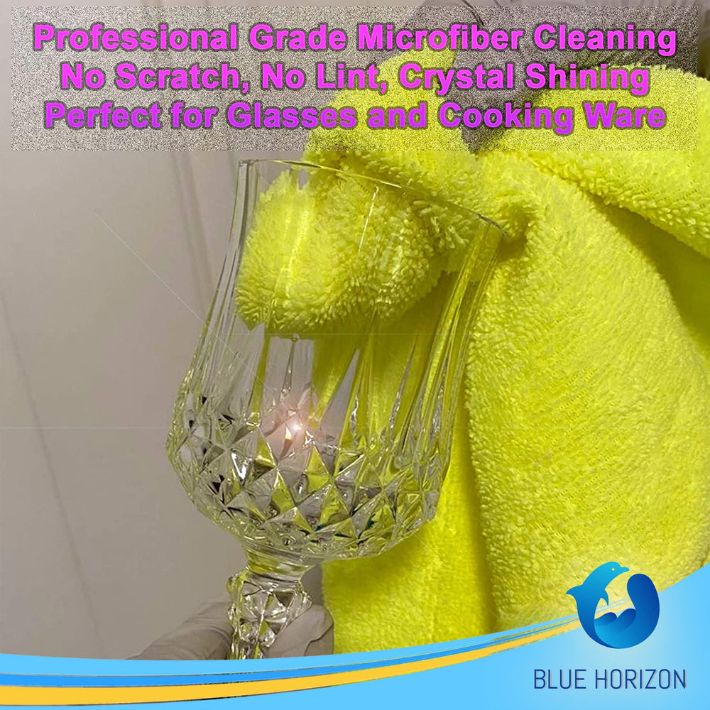 Blue Horizon polishing glass mirror for streak-free clarity
