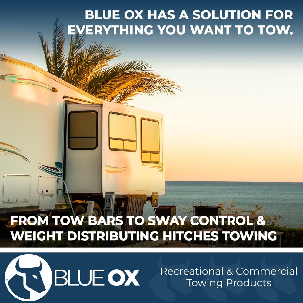 Blue Ox product packaging showing included parts and clear labeling