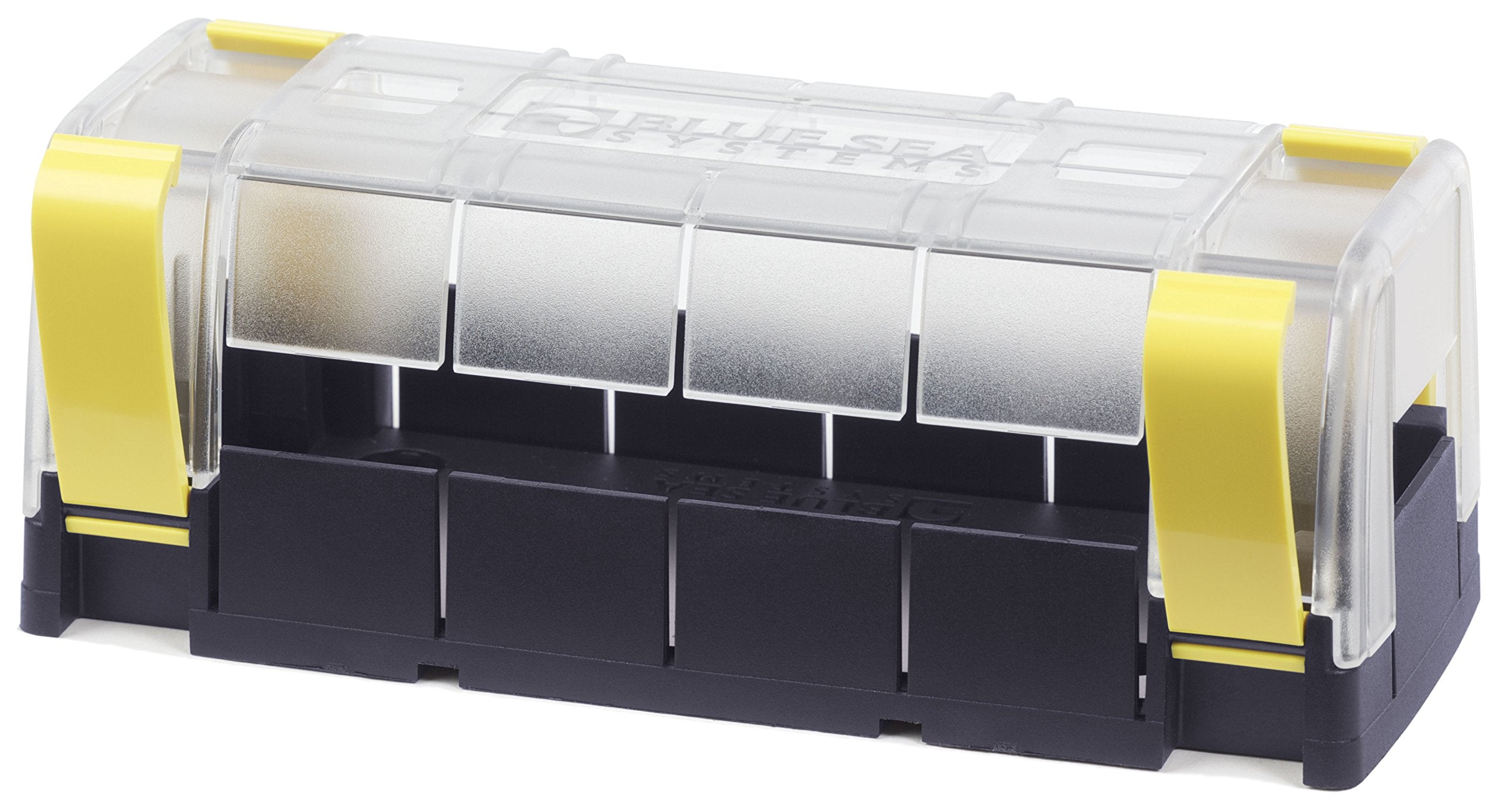 Blue Sea Systems 2719 installed on MaxiBus showing protected breakers and organized wiring