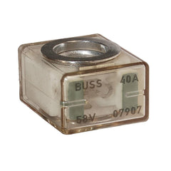 Blue Sea Systems 5190 close-up of fuse and silver plating for reliable contact