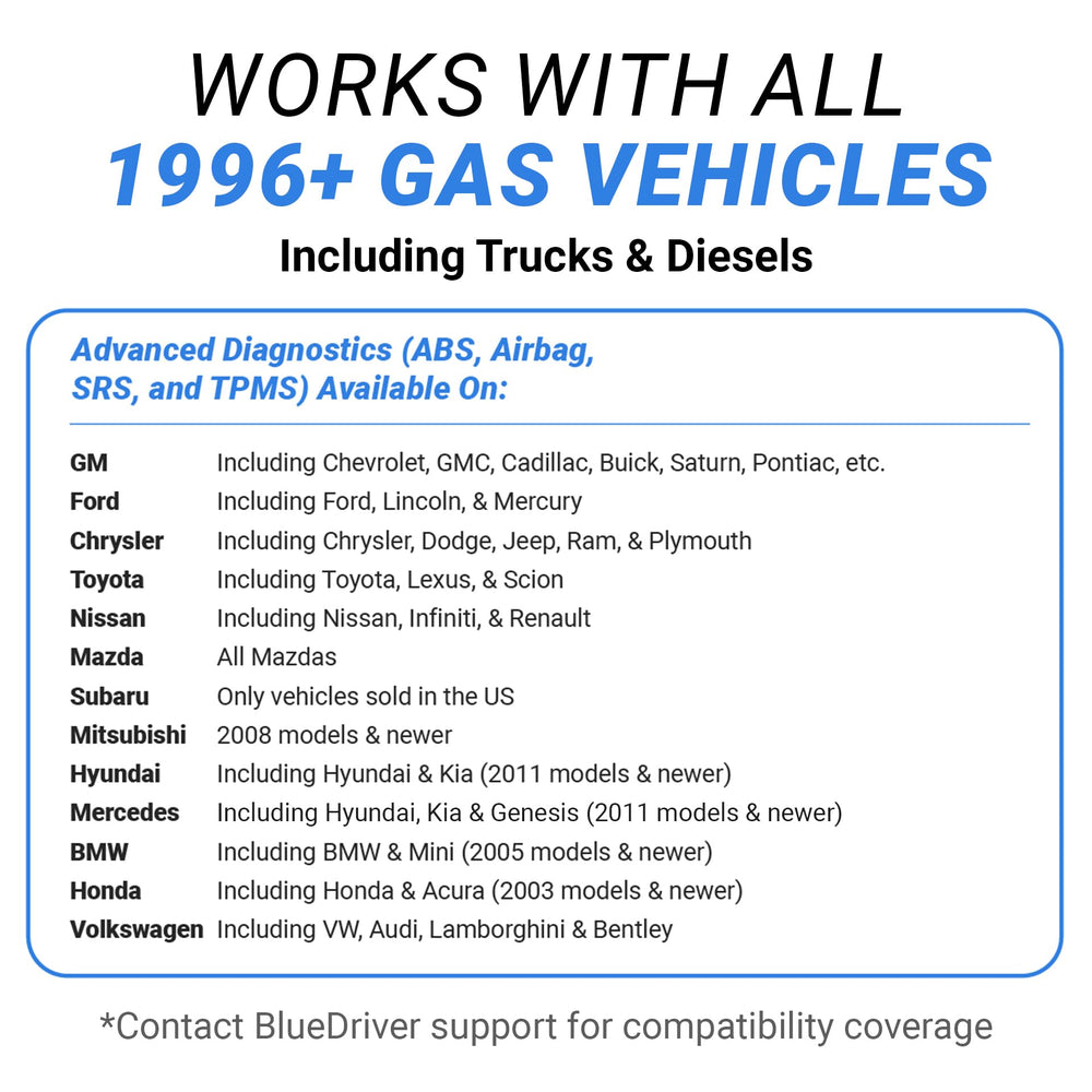 BlueDriver in truck dashboard view offering professional-level truck diagnostics