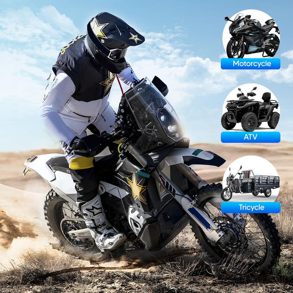 BlueFire included brackets and cigarette insert for secure mounting