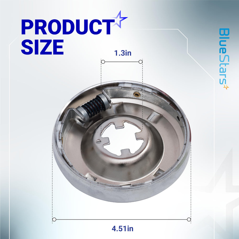 BlueStars brake cam close-up highlighting durable construction and fit