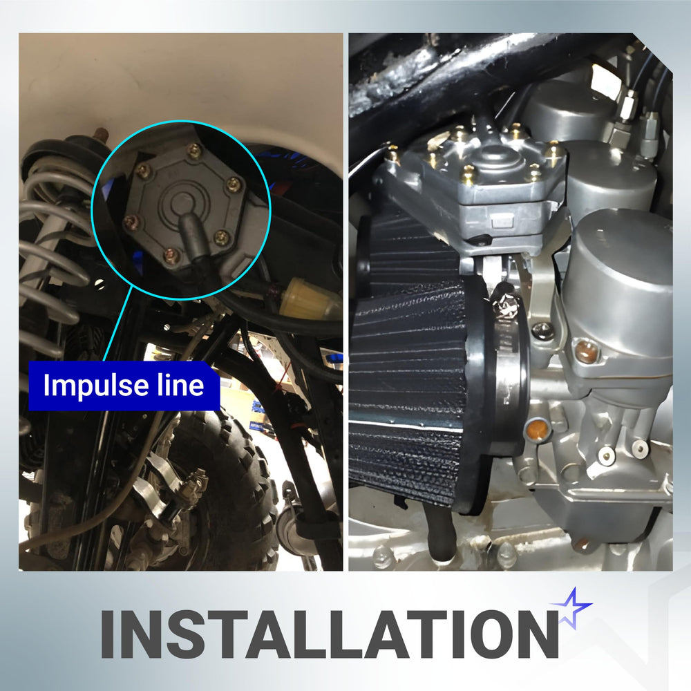 BlueStars retail packaging with gaskets for ready replacement installation