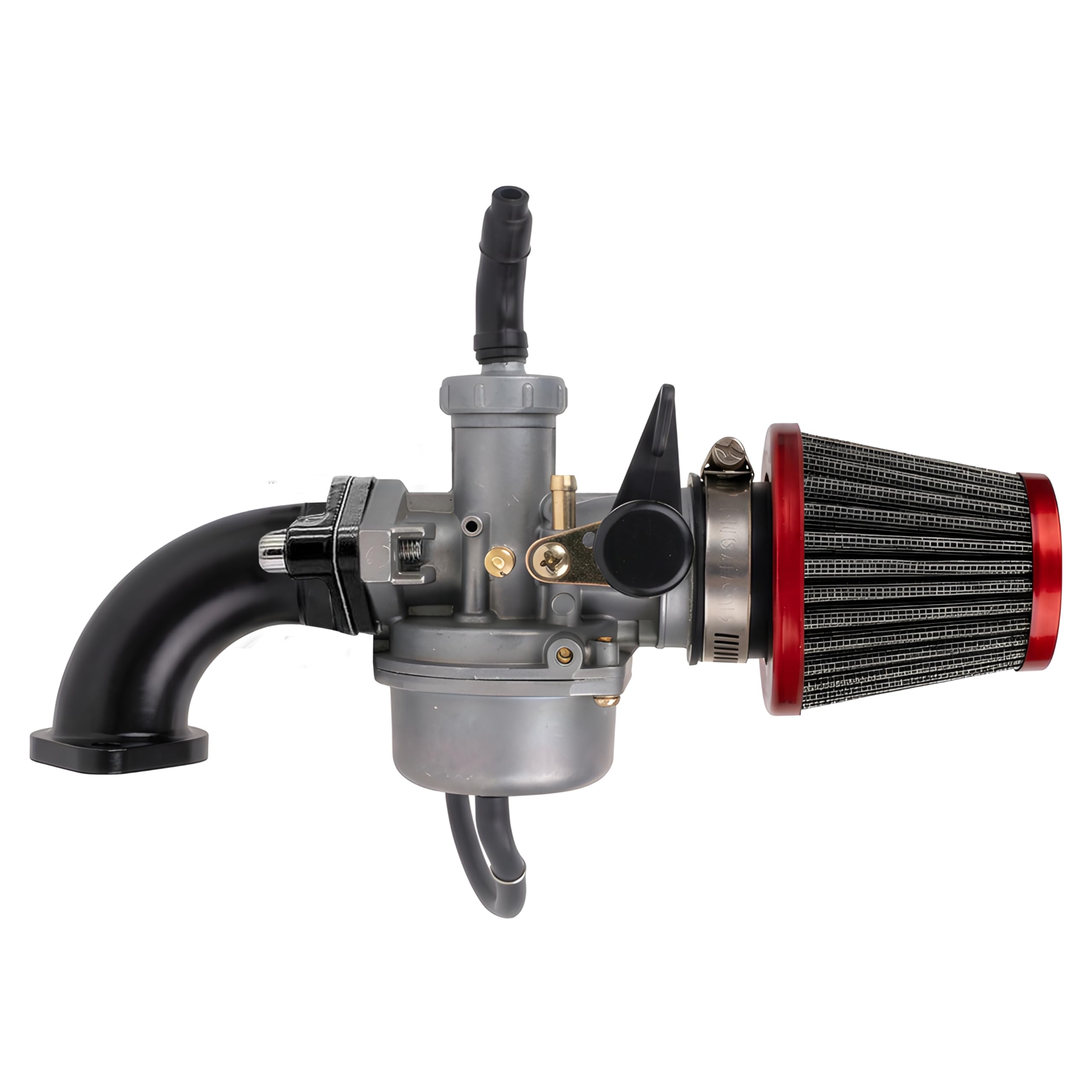BlueStars carburetor right-side choke close-up for simple manual control