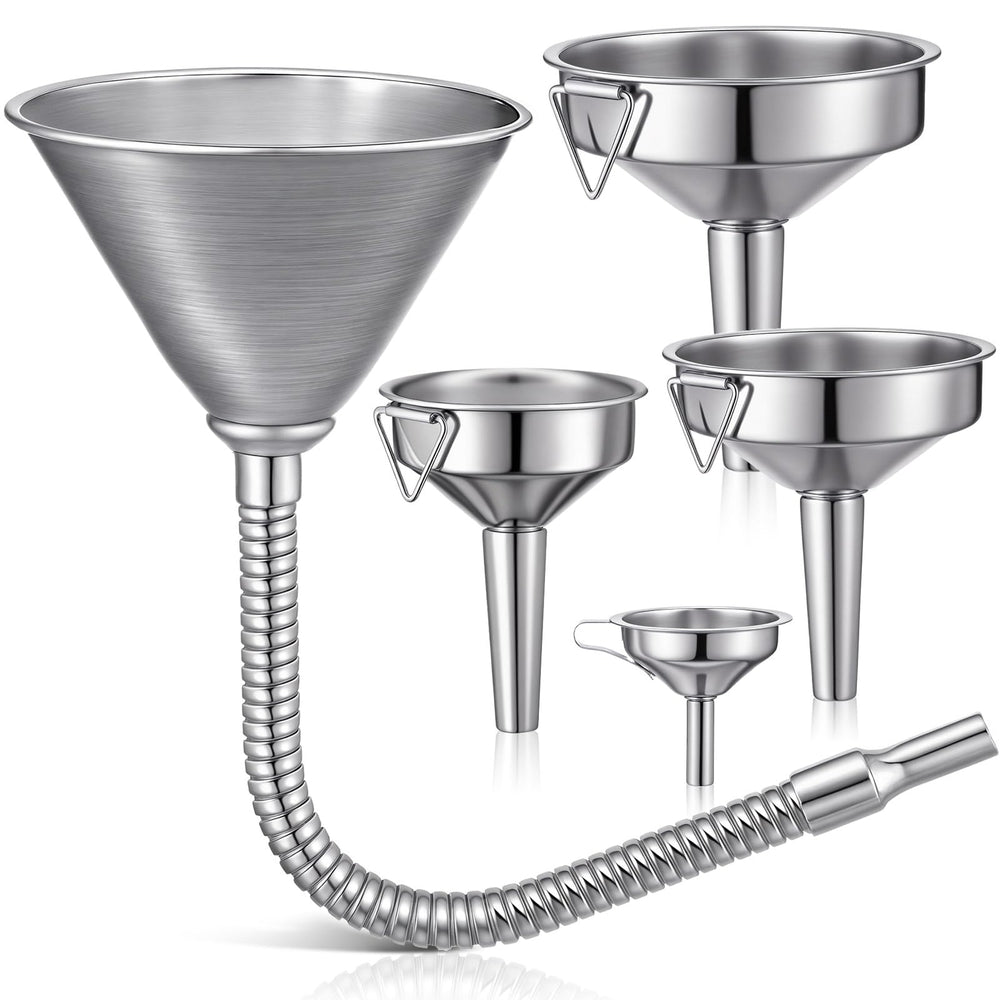 Blulu front view of full funnel set showing organization and quick grab storage benefit