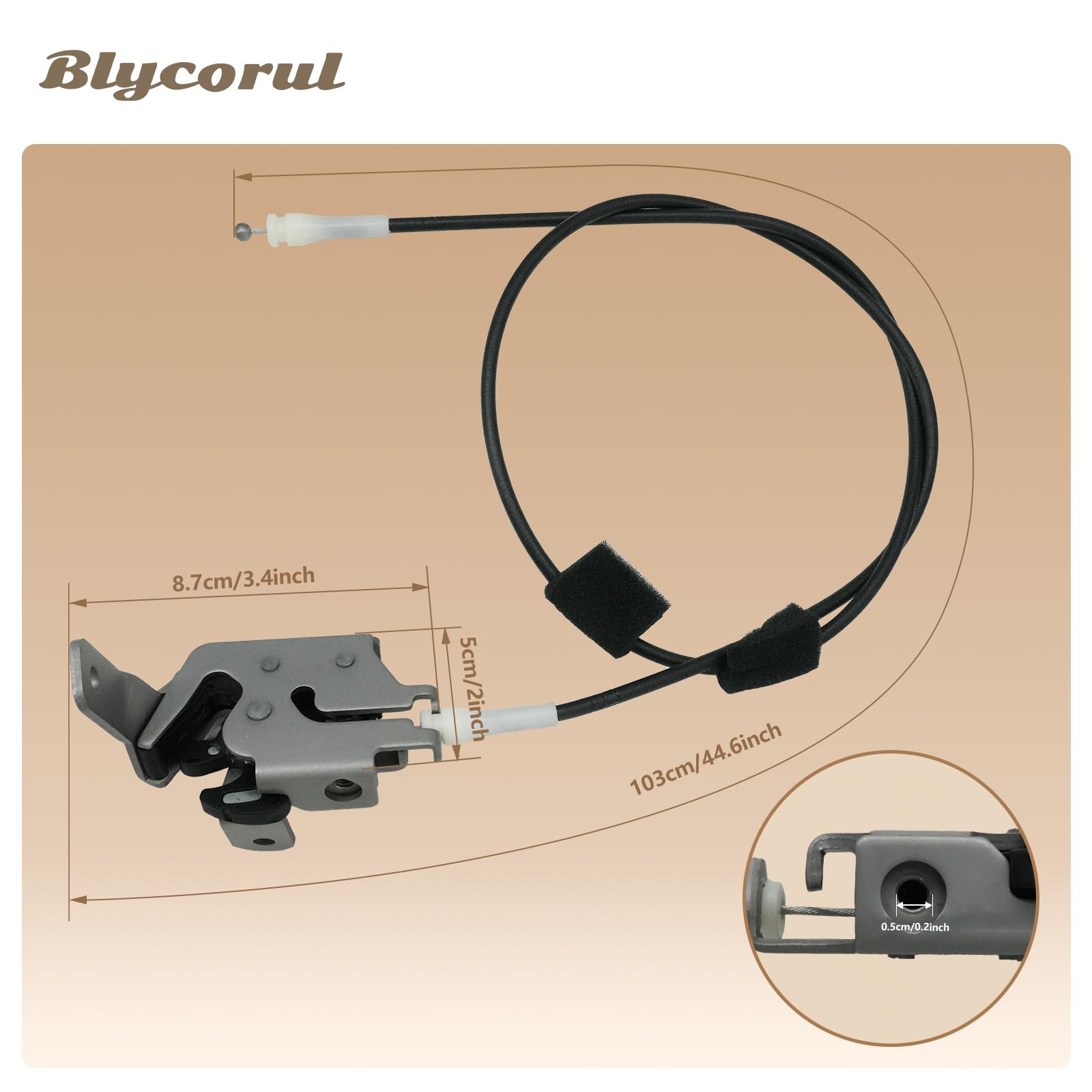 Blycorul installed in van side door demonstrating restored operation