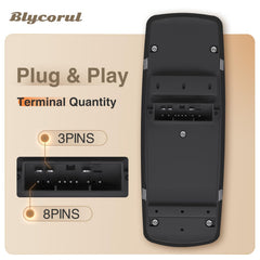 Blycorul installed in driver door demonstrating direct-fit replacement benefit