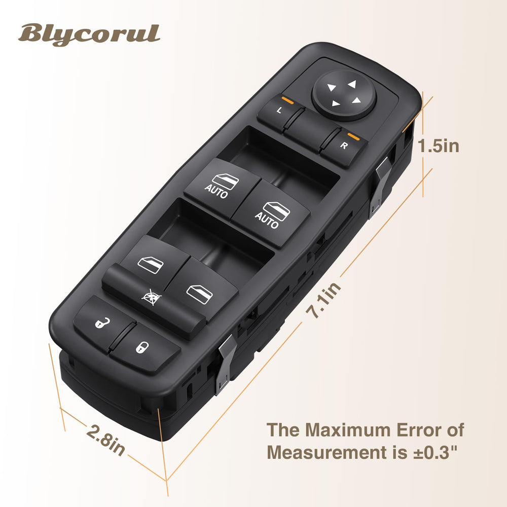 Blycorul switch in vehicle cabin illustrating restored control convenience