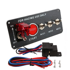 BLLYOGU front panel overview showing compact multi-switch layout and quick access
