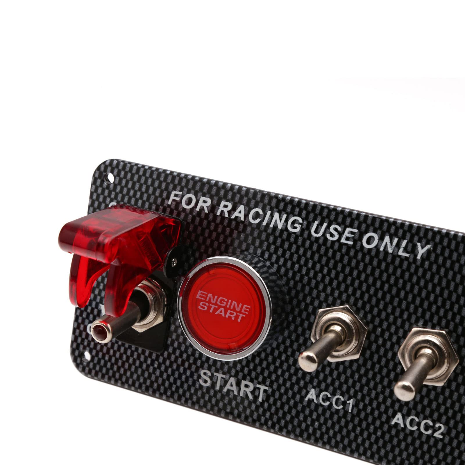 BLLYOGU installed in racing cockpit showing tidy dashboard integration