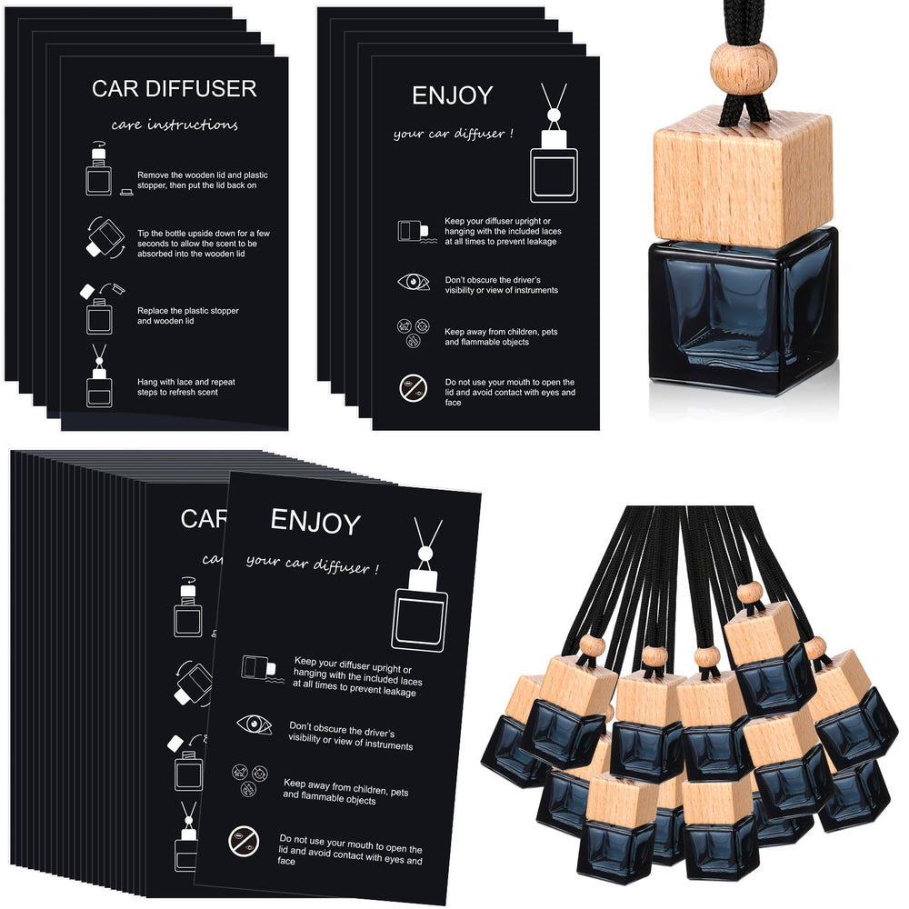 Boao bottle and black square card front view showing kit contents and clean presentation