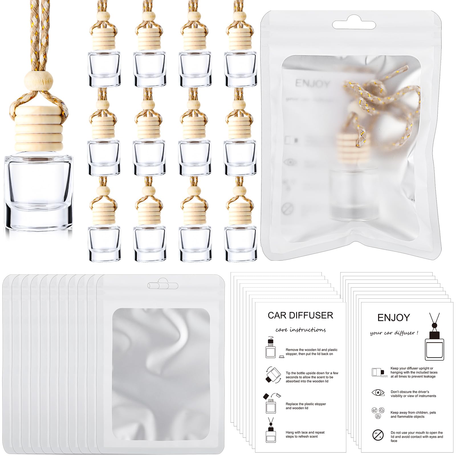 Boao front packaging display showing 50 bottles and accessories for easy restocking