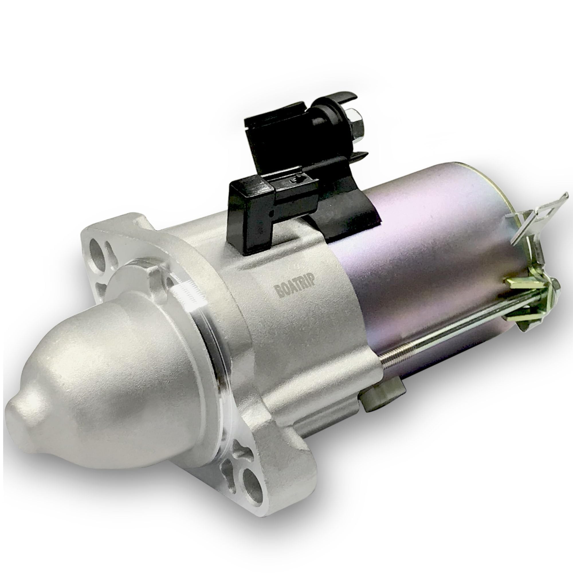 Boatrip starter front view showing robust housing and reliable replacement benefit