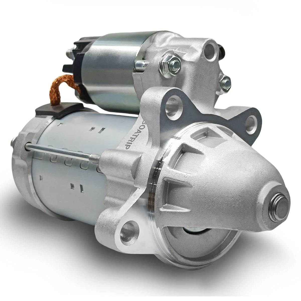 Boatrip starter front view showing housing and clean fit benefit