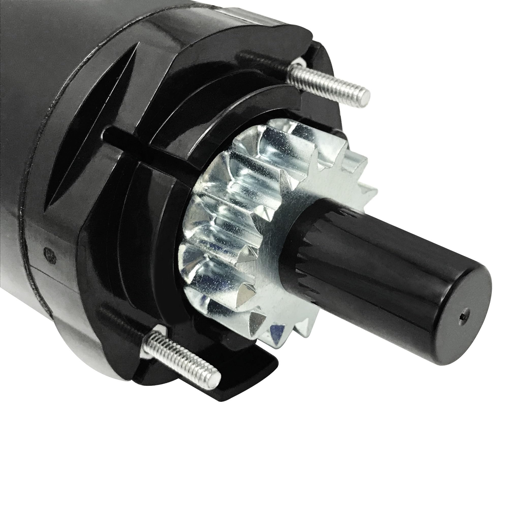 Boatrip starter installed on a mower engine demonstrating direct-fit replacement