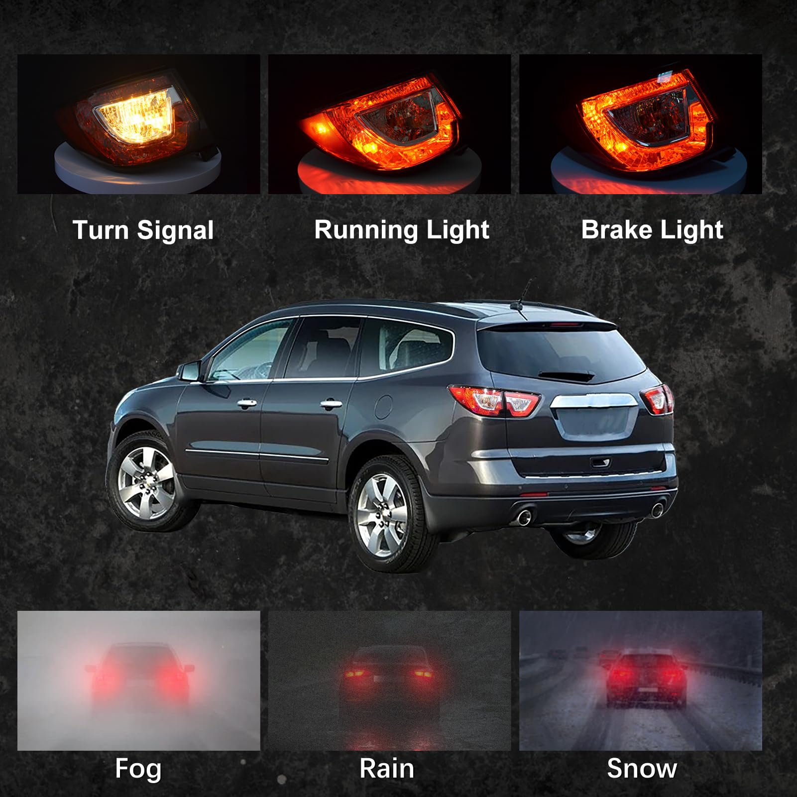 BOGYL right tail light lens close-up showing clarity and durable finish