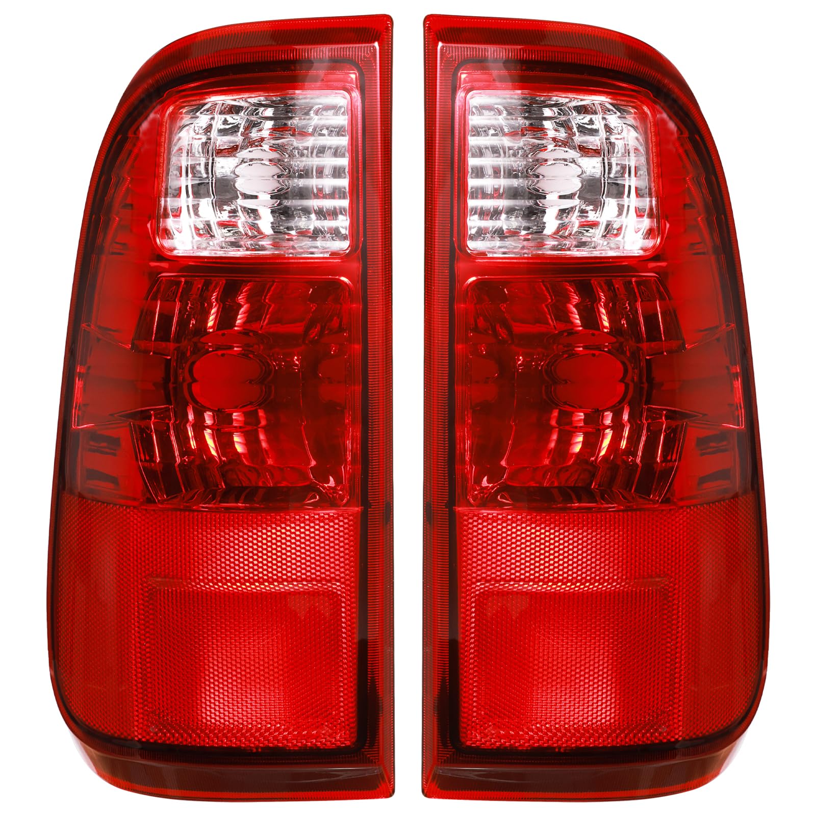 Boine driver side taillight front view showing clean fit and improved visibility