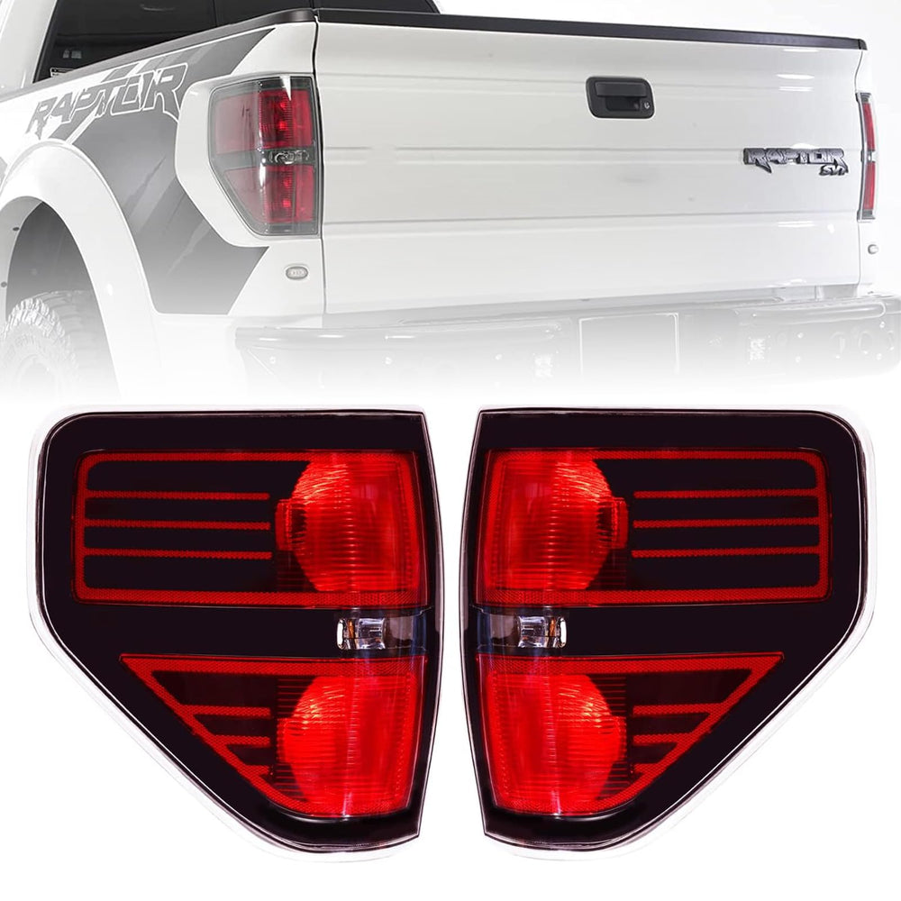Boine front view smoked tail light showing updated styling and improved rear look