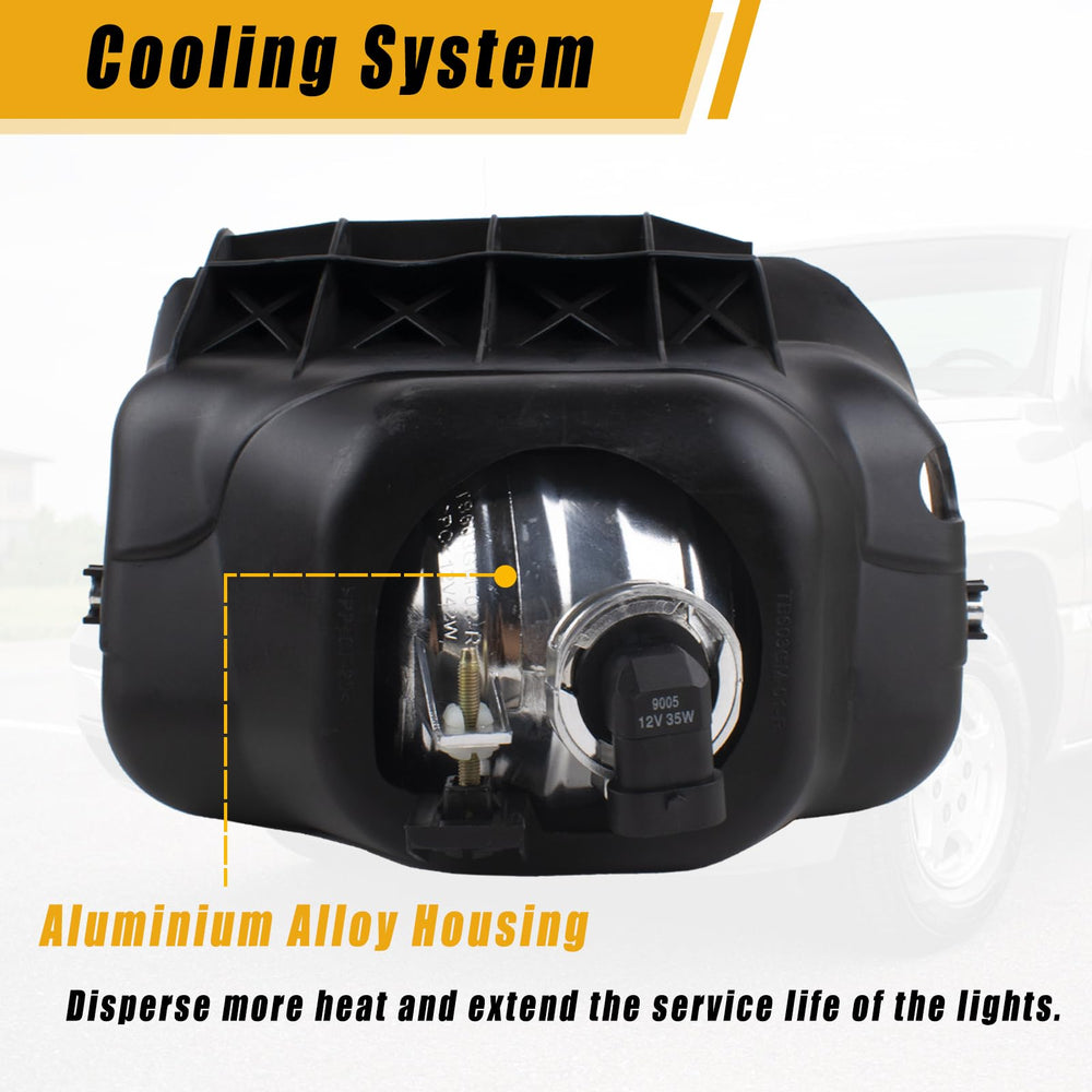 Boine halogen bulb and connector detail demonstrating plug-and-play, easy replacement
