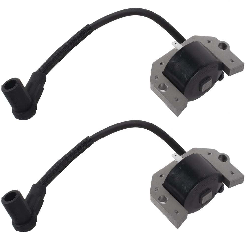 Boine ignition coil front view showing compact housing and durable finish for reliable replacement