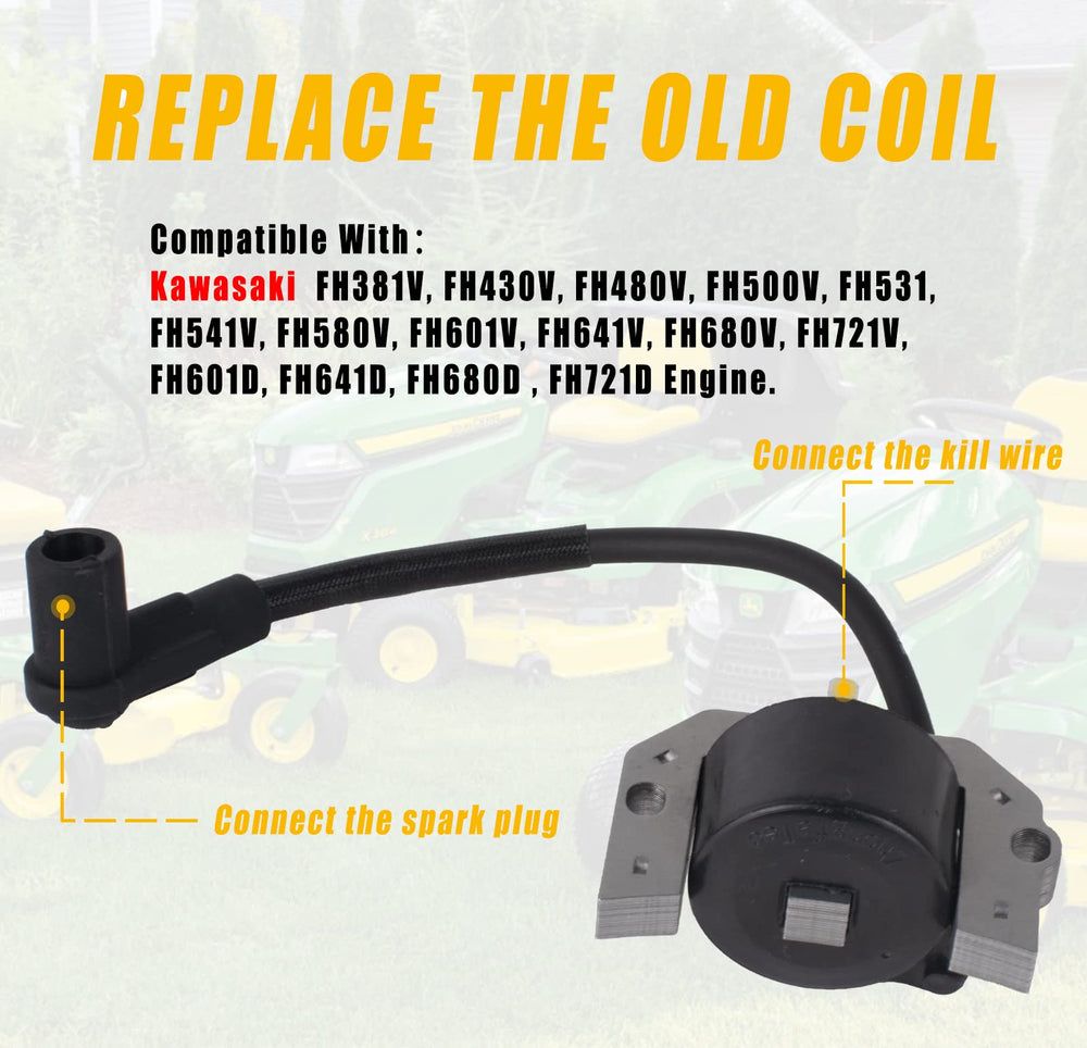 Boine ignition coil mounting detail with bracket and bolt holes ensuring correct OEM fit