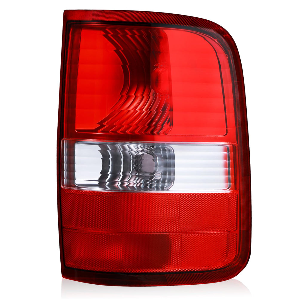Boine tail light front view showing clear lens and improved visibility