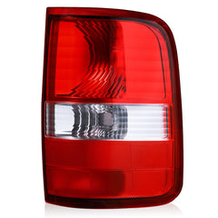 Boine tail light front view showing clear lens and improved visibility
