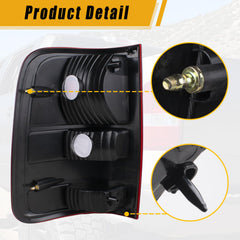 Boine tail light backside with harness socket for easy plug-and-play