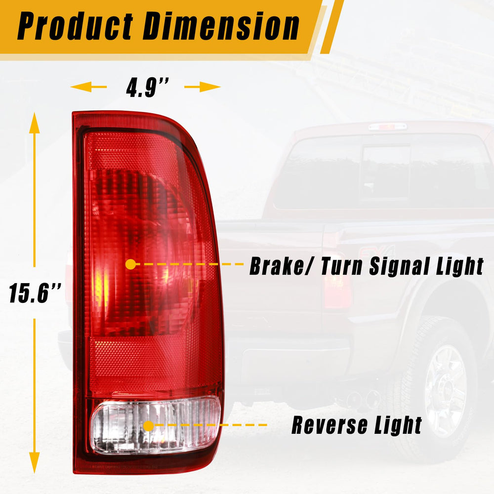 Boine tail light close-up of lens detail highlighting durable finish