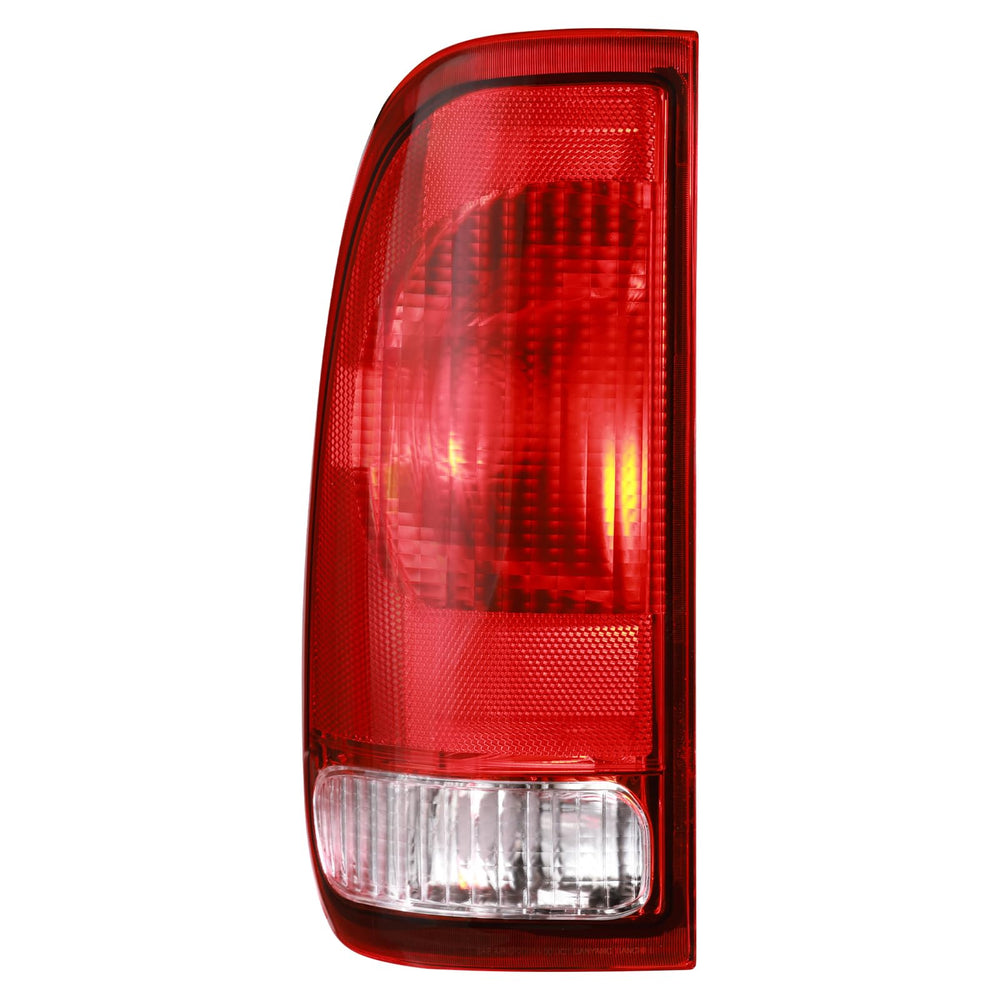 Boine tail light front assembly showing lens and improved visibility