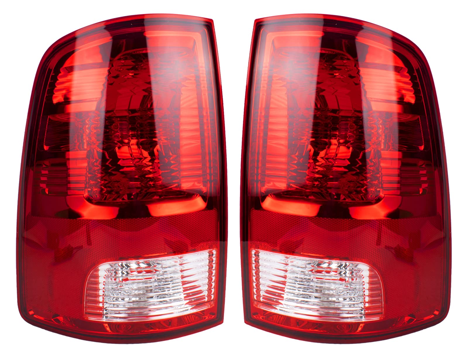 Boine front view of both taillights showing fit and finish benefit