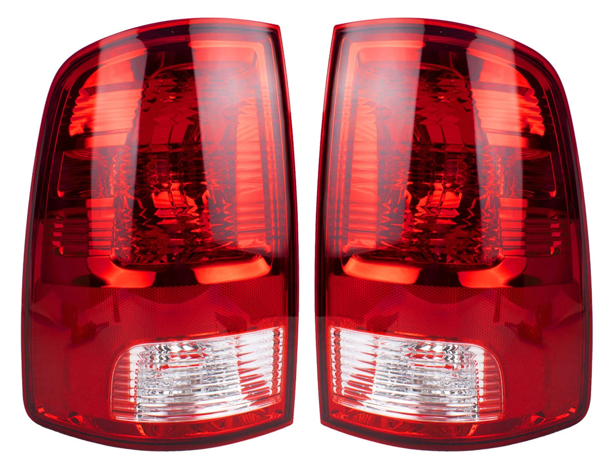 Boine front view of both taillights showing fit and finish benefit