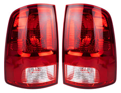 Boine front view of both taillights showing fit and finish benefit