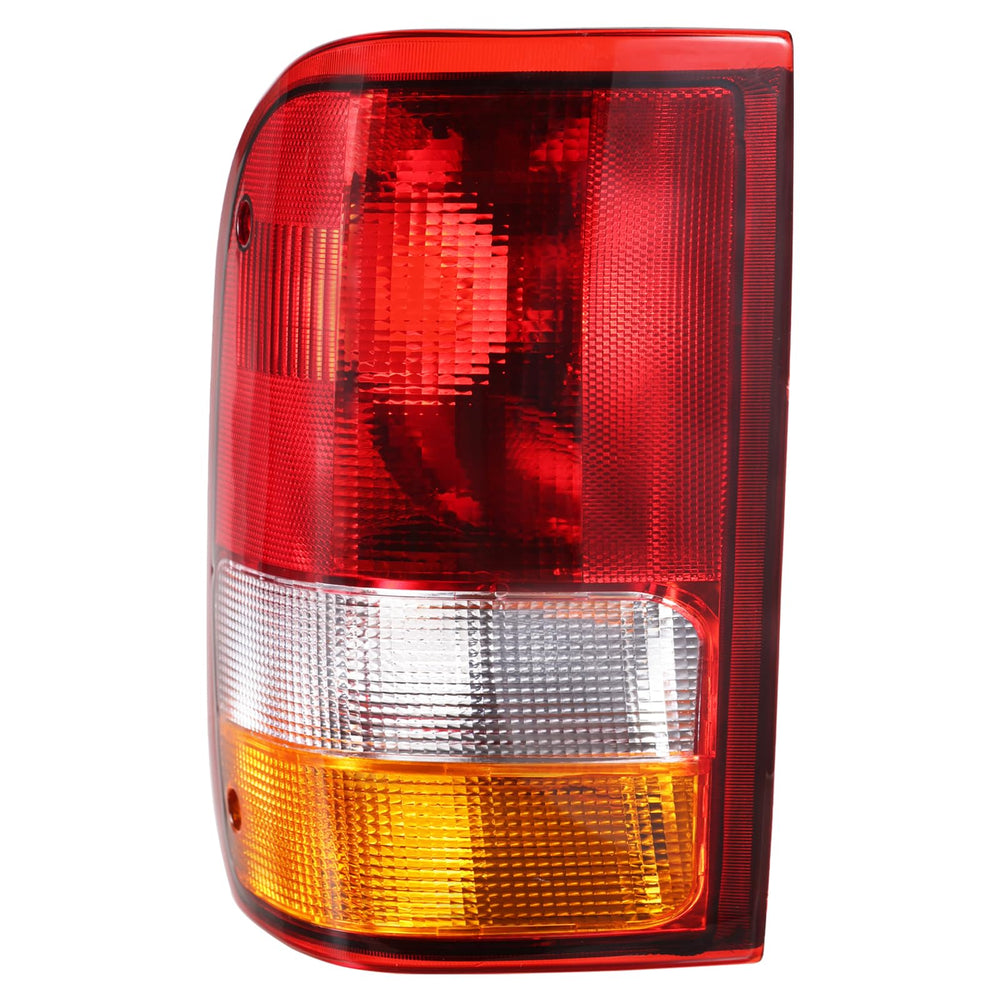 Boine front view of tail light showing lens and fit for clear rear visibility