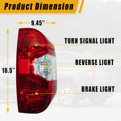 Boine tail light side profile close-up demonstrating precise fitment