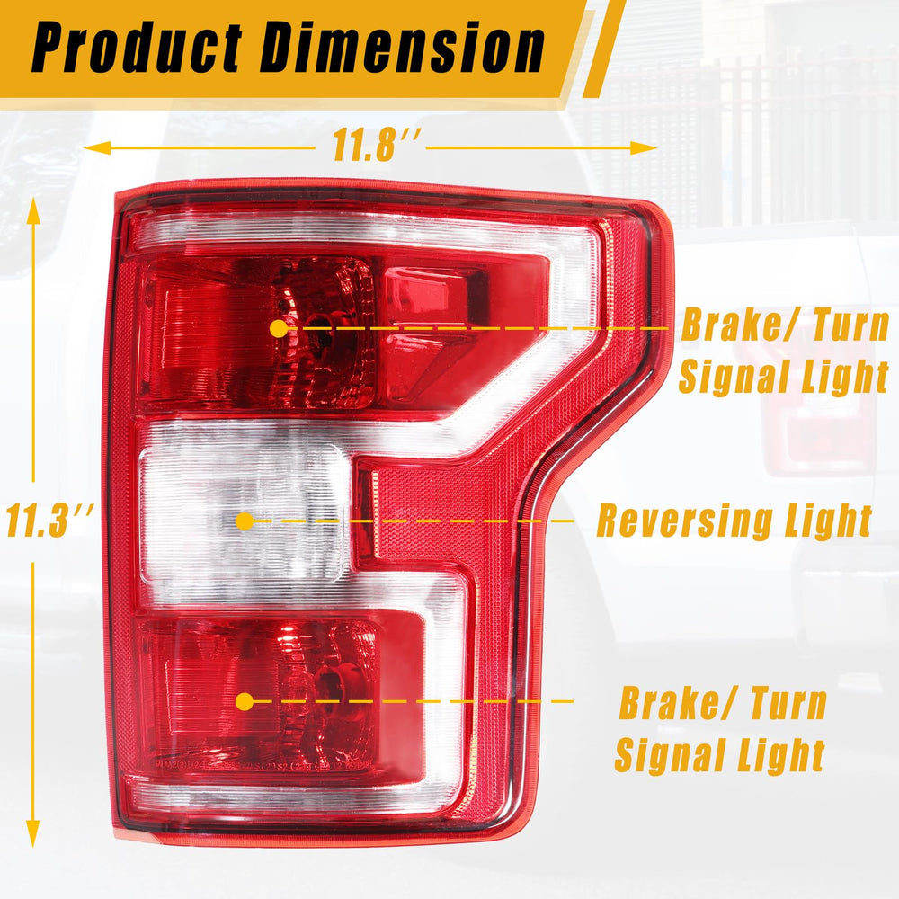 Boine tail light side profile highlighting contour and direct-fit design benefit