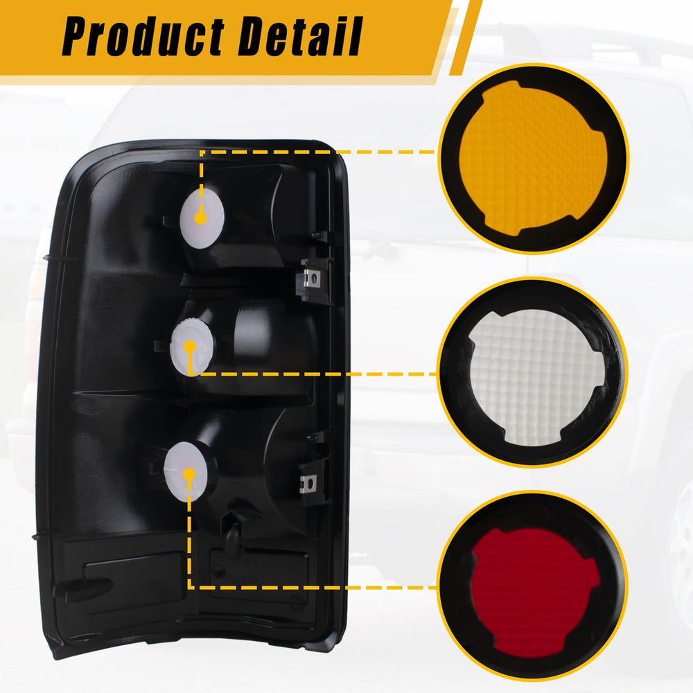 Boine side profile of tail light demonstrating contour fitment that matches vehicle body lines