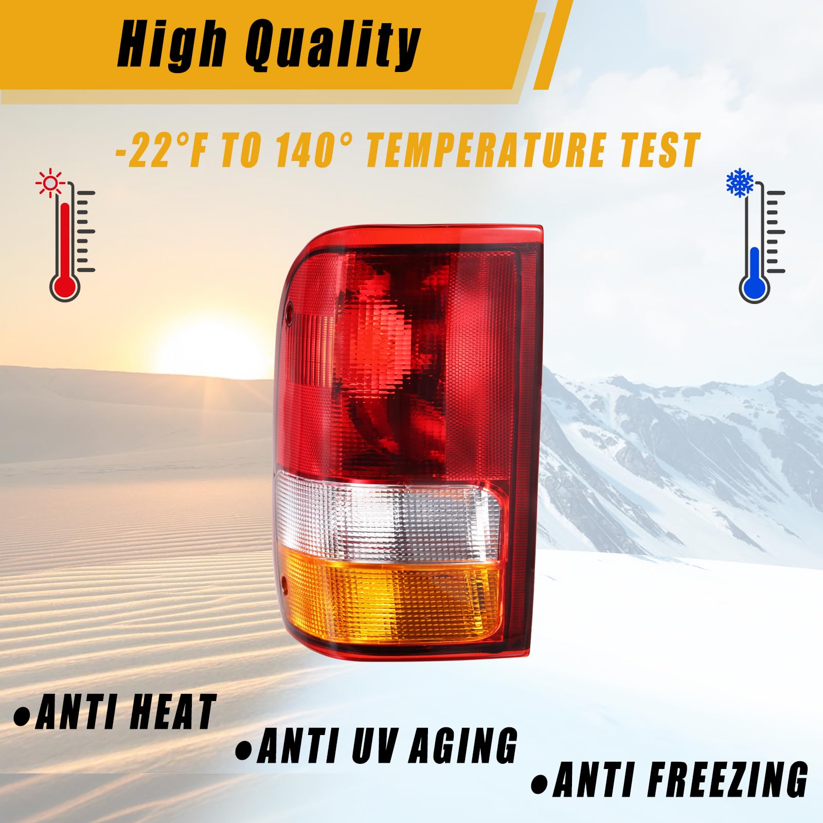 Boine tail light size comparison beside ruler for accurate fit confirmation