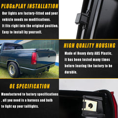 Boine taillight installed on Silverado rear, restores factory look and function