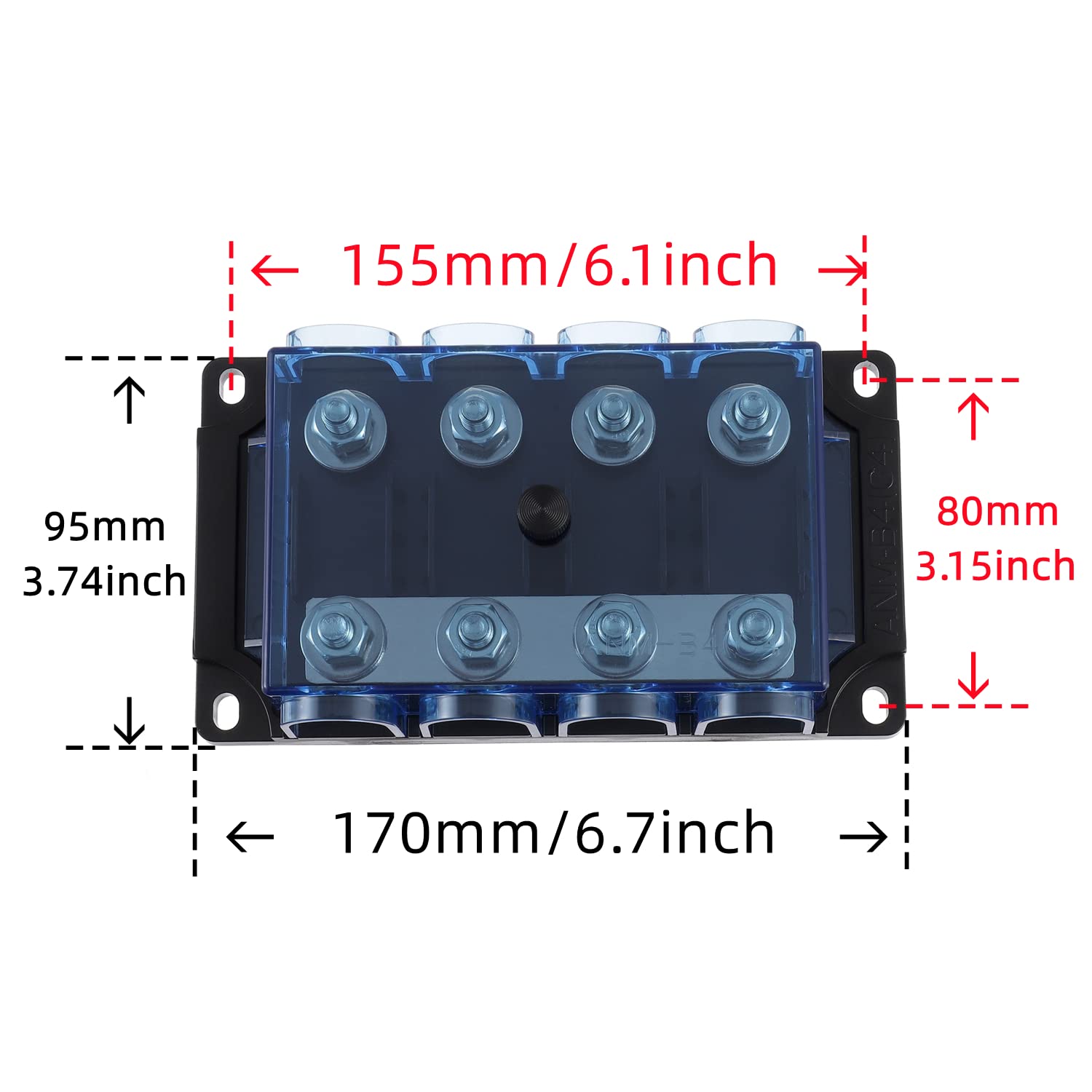 BOJACK holder held in hand for scale to show compact bolt-on footprint