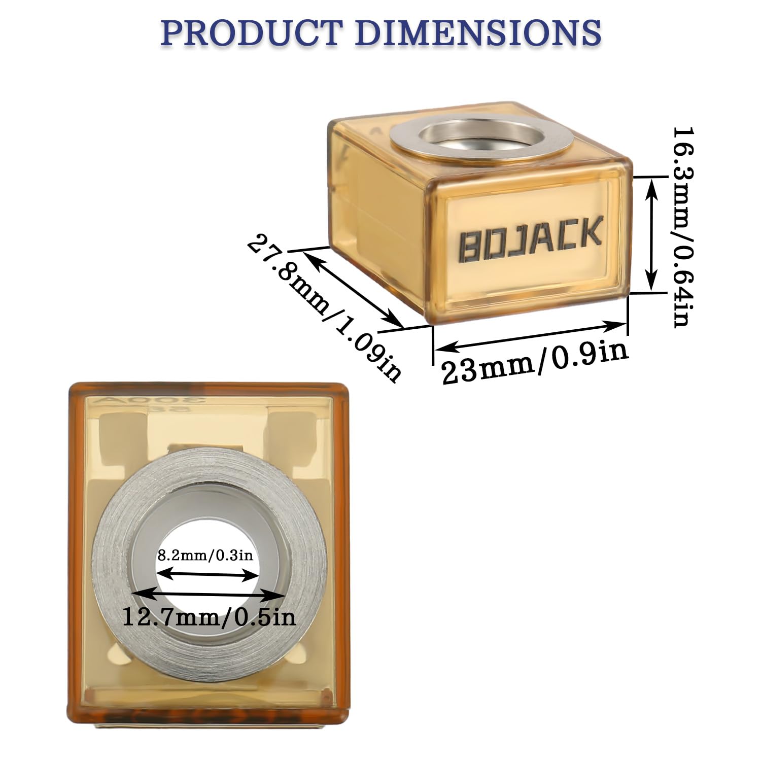 BOJACK MRBF installed in a boat electrical panel offering reliable marine circuit protection