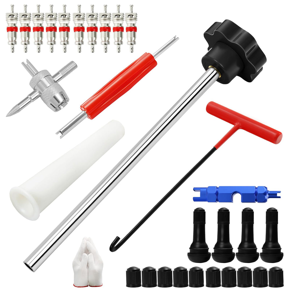 BOJIAN front view of full tool kit showing organized tools and replacements for quick repairs
